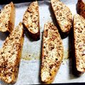 Toftty's cooksnap of when they made ミルクチョコとコーヒーのビスコッティ.