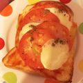S＊mama♡'s cooksnap of when they made モッツアレラとトマトのトースト♪.