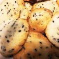 nyankey66's cooksnap of when they made ステラおばさん風？超簡単♪ごまクッキー♡.