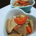 ひろリリリン's cooksnap of when they made がんもどき大根にんじんの炊き合わせ.