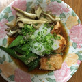 クック50QOMH☆'s cooksnap of when they made 鮭の揚げ出し風.
