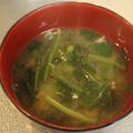 ぬさどあ's cooksnap of when they made 美味しくなった春菊の味噌汁.