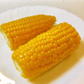 blue･moon's cooksnap of when they made 簡単！皮付きとうもろこしをレンジでチン！.