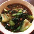 ハルニョッキ's cooksnap of when they made 青梗菜のひき肉オイスターソース.