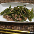 maytan555's cooksnap of when they made しし唐と豚挽肉の甘辛炒め.
