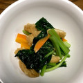 Marmo's cooksnap of when they made 小松菜と油揚げの煮浸し.