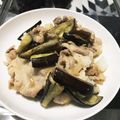 としや1048's cooksnap of when they made ナスと豚肉のみぞれ炒め.