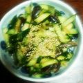 空遥☆ましゃlove's cooksnap of when they made なすときゅうりの中華サラダ.
