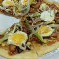 床トン's cooksnap of when they made 発酵いらずの簡単ピザ生地。.
