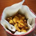 りなぽんぽん♪'s cooksnap of when they made パリパリ　さつまいもチップス.