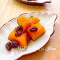 YUH♡ママ's cooksnap of when they made ✿カボチャのレーズン煮.