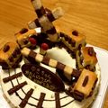かなーさと's cooksnap of when they made 息子大好き！電車チーズケーキ♪.