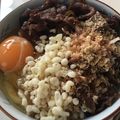 mi2sa9's cooksnap of when they made ✾美味しい！汁まで飲みほす釜玉肉うどん✾.