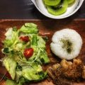 naminami2's cooksnap of when they made シンプルカオマンガイ.