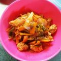 うさぎさんroro's cooksnap of when they made 簡単☆鶏肉ときゃべつのトマト煮込み.