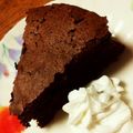 クック60I3LQ☆'s cooksnap of when they made 珈琲風味のガトーショコラ♡チーズクリーム.