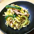 Jntih's cooksnap of when they made 子大豆もやしときゅうりのポン酢あえ.