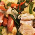 クックmii75's cooksnap of when they made *20分♪ウインナーの野菜炒め.