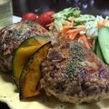天下の大将軍ですよ's cooksnap of when they made ジューシー！！ラム肉のハンバーグ.