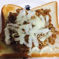 マシュマロ0918's cooksnap of when they made 妊婦の朝食★納豆トースト.