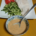 うまーい！'s cooksnap of when they made あり合わせで簡単混ぜるだけ！棒棒鶏ソース.