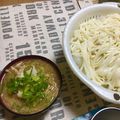 つれり～'s cooksnap of when they made ごま味噌肉汁つけうどん.