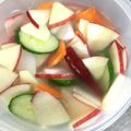 angelica♡'s cooksnap of when they made 梨とりんごの水キムチ.
