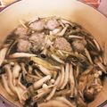 マイーゴールド's cooksnap of when they made 牛蒡と肉団子鍋♪簡単肉団子スープ.