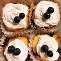 Amy101's cooksnap of when they made 生ブルーベリーで☆ブルーベリーマフィン.
