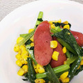 あんず7034's cooksnap of when they made 小松菜とコーンのバター炒め.