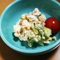飲んべぇ主婦★'s cooksnap of when they made おからパウダーで糖質オフ簡単ポテトサラダ.