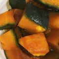 みのむしクン's cooksnap of when they made レンジで簡単！煮崩れない☆かぼちゃの煮物.