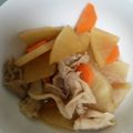 抹茶もつこ's cooksnap of when they made 大根と豚バラ肉の煮物♪母の味.