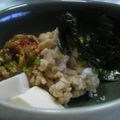 ＭＯＭＯパンダ's cooksnap of when they made ヘルシー！おつまみにも★キムチ納豆豆腐.