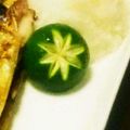 kojimama♡∗'s cooksnap of when they made 簡単＊すだちの飾り切り.