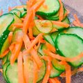 おみつ☻'s cooksnap of when they made 〜胡瓜と人参の胡麻和え〜.