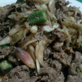 クック9710SG☆'s cooksnap of when they made みょうが牛肉の味噌炒め.