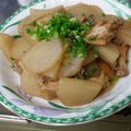 kotohime00's cooksnap of when they made 大根とスペアリブの煮物.