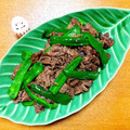 みーこ♪'s cooksnap of when they made 簡単 牛肉と ピーマンのオイスター炒め！.
