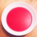 chiccoco's cooksnap of when they made ビーツ入りビシソワーズ.