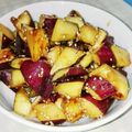 younan's cooksnap of when they made 油で揚げない大学芋.