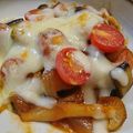クック2RSOR0☆'s cooksnap of when they made ☆シメジとウインナーのトマトチーズ焼き☆.