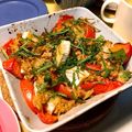 chibijuju's cooksnap of when they made トマトとアボカドのココットカマンベール.