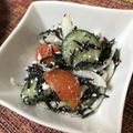 ともち55's cooksnap of when they made ひじきと胡瓜のカッテージチーズ和え.