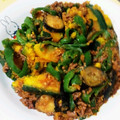 なな0114's cooksnap of when they made 茄子と挽肉の味噌炒め.