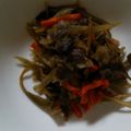 クックOYTSP1☆'s cooksnap of when they made 子供がやみつき！牛肉とゴボウのきんぴら！.