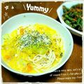 向日葵nyanko♪'s cooksnap of when they made 牛乳でほっくりかぼちゃのポタージュパスタ.