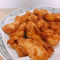 august¨'s cooksnap of when they made 鶏肉？！お豆腐の唐揚げ♡.