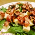 maiharunao's cooksnap of when they made ほうれん草とチーズのカリカリベーコンのせ.