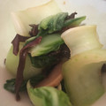 クックLondon's cooksnap of when they made ちんげん菜の中華風炒め.